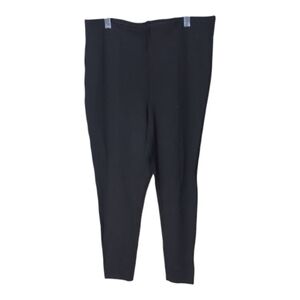 Old Navy NWOT Extra High‎ Rise Ponte Knit Skinny Pant Pull On Black Size XL
